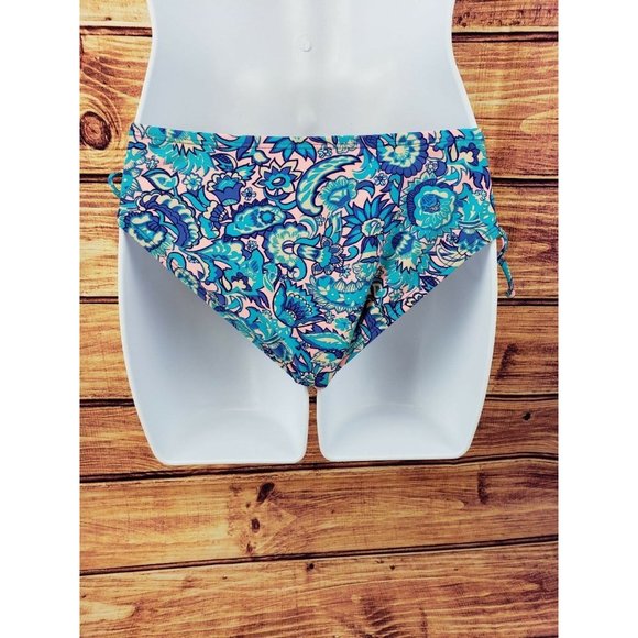 Xhilaration multi color Hipster Womens String Bikini Bottoms Size XS - Picture 2 of 3
